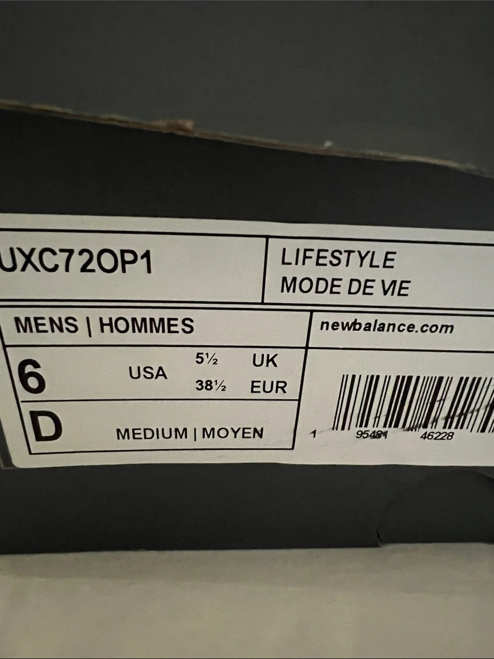 New Balance  men Burgundy and Peach Sneakers